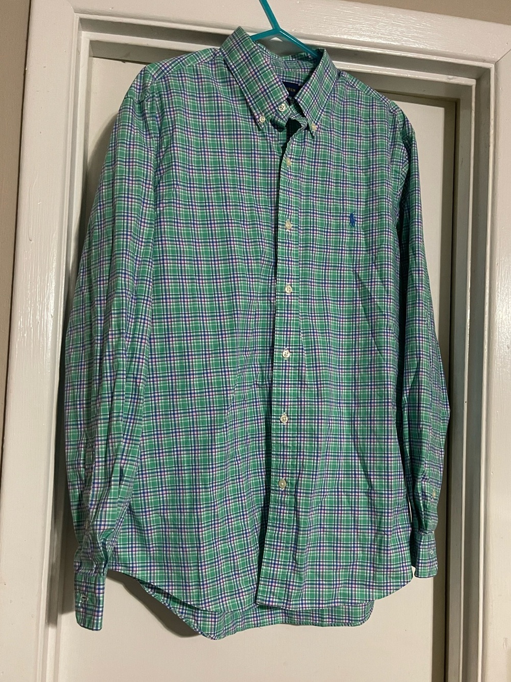 Polo Ralph Lauren Plaid Shirt Button Down Size Large